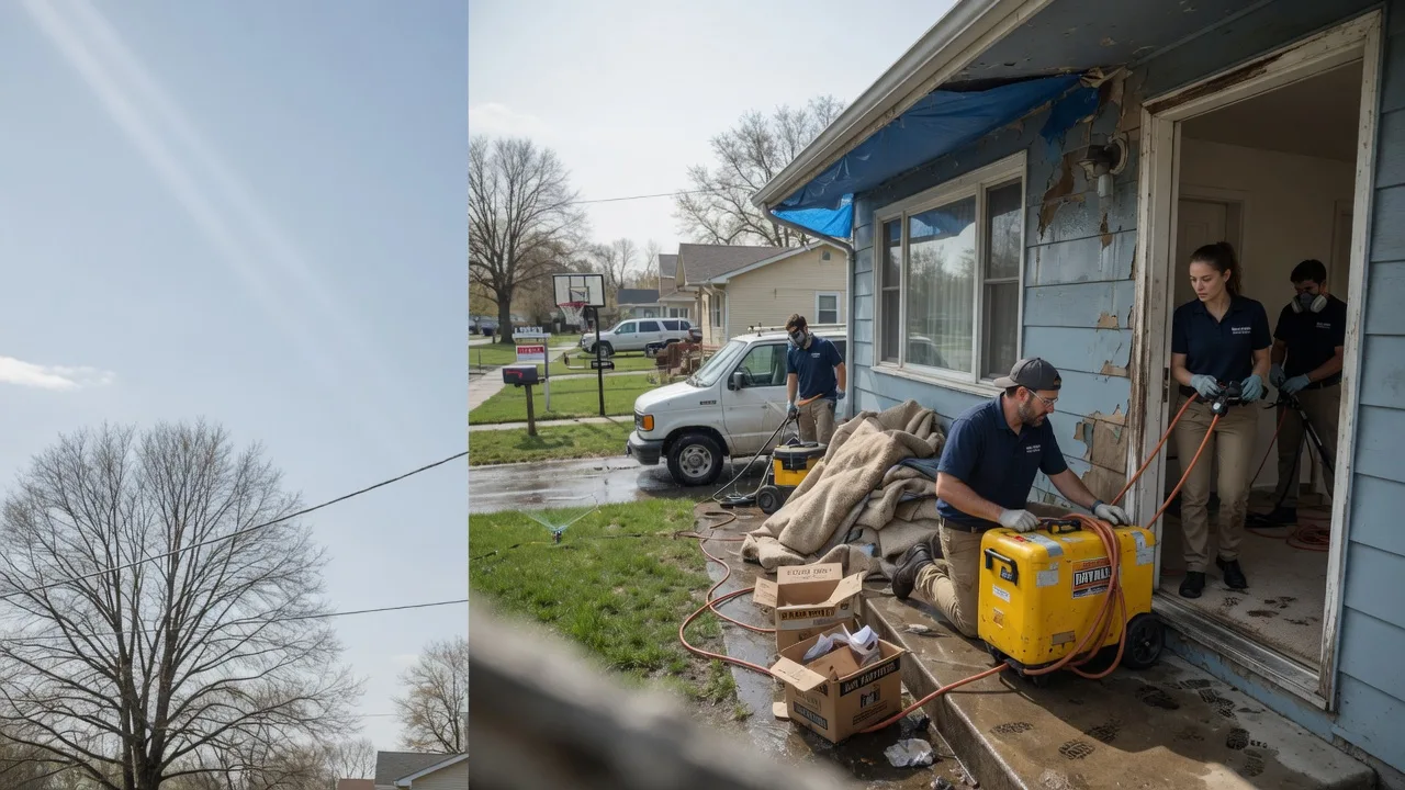 Basement Flood Cleanup in Milford, NE near me